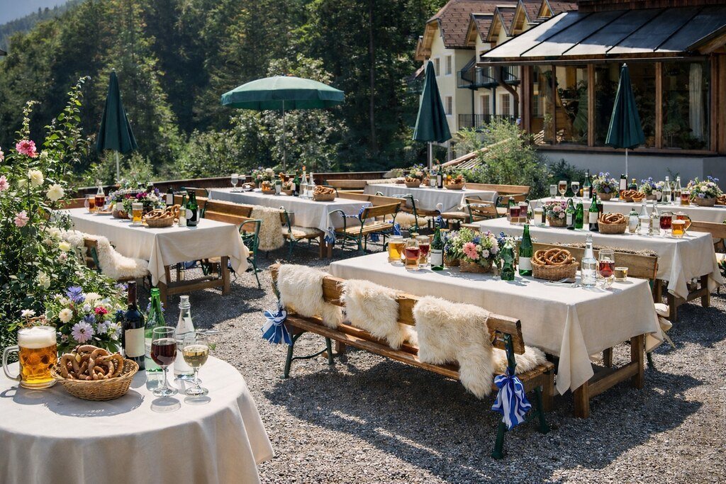 Dorffest im Sommer