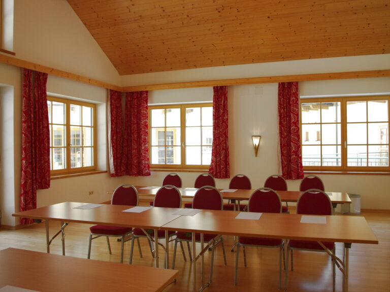 Haus der Stille als Seminarraum