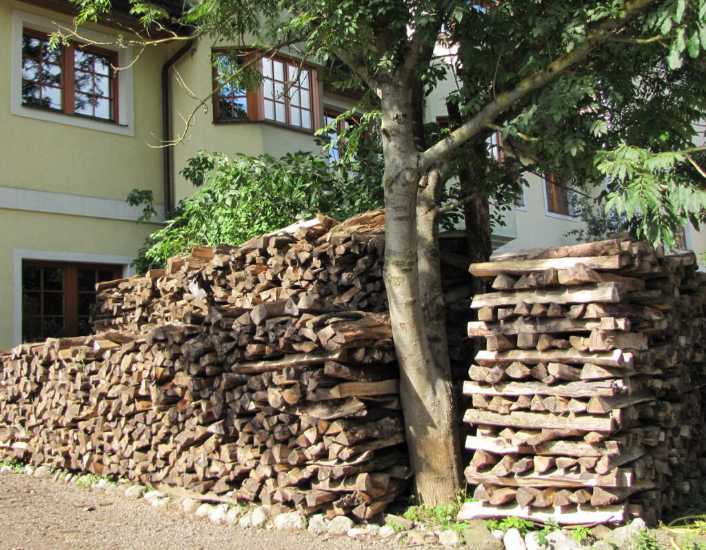 Holzstapel