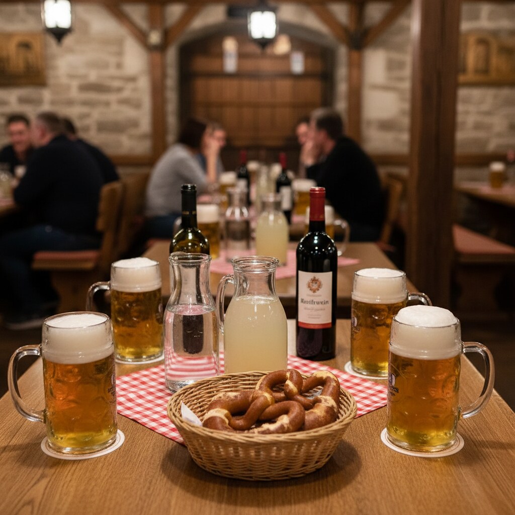 Rustikales Fest im Wirtshaus